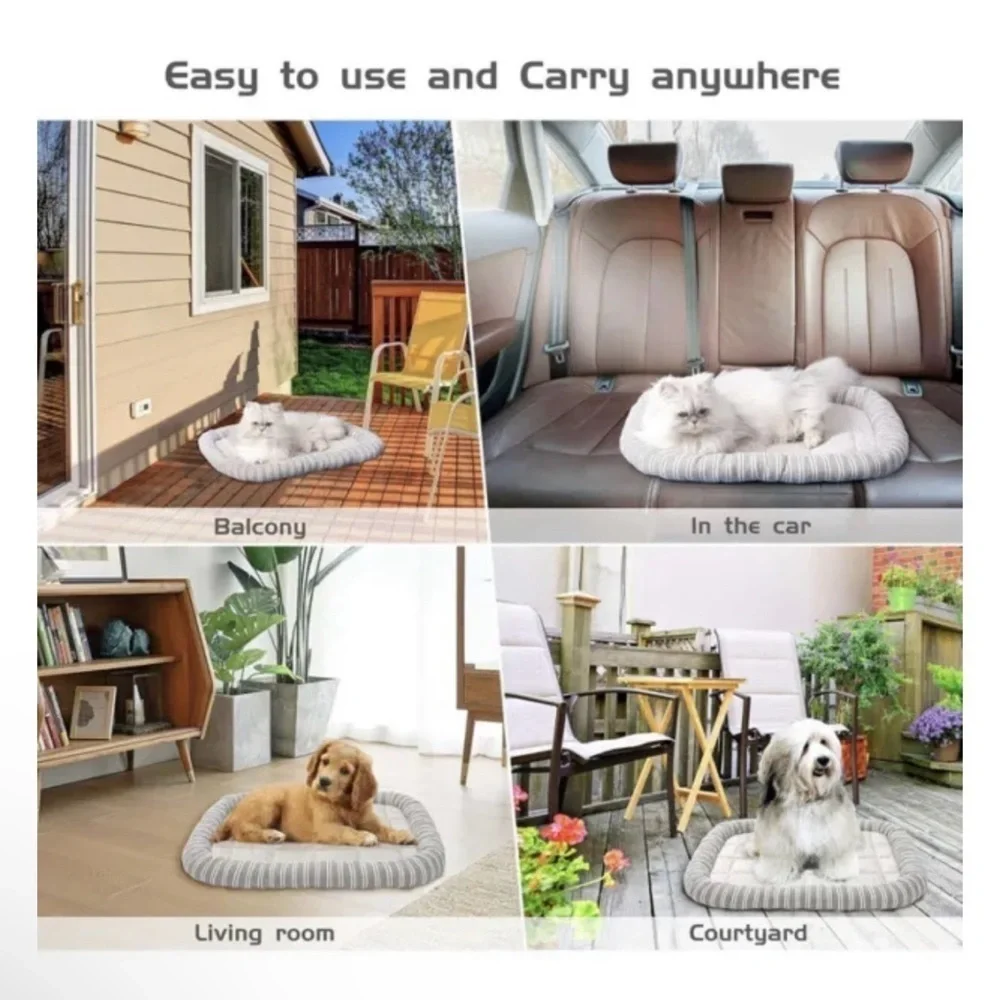 Portable Pet Bed Dog, Cat Self Cooling Mat 22